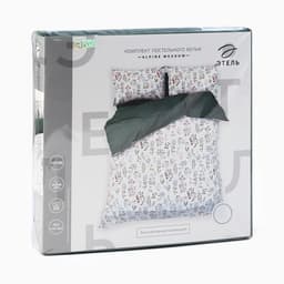 Постельное бельё 2-спальное «Этель» Alpine meadow, поплин