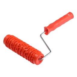 Валик декоративный ТУНДРА, резиновый, «кора сосны», рукоятка d=6 мм, 180 мм