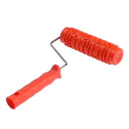 Валик декоративный ТУНДРА, резиновый, «кора сосны», рукоятка d=6 мм, 180 мм