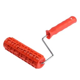 Валик декоративный ТУНДРА, резиновый, «крокодил», рукоятка d=6 мм, 180 мм