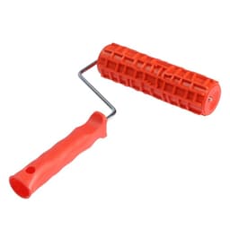 Валик декоративный ТУНДРА, резиновый, «крокодил», рукоятка d=6 мм, 180 мм