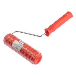 Валик декоративный ТУНДРА, резиновый, «крокодил», рукоятка d=6 мм, 180 мм