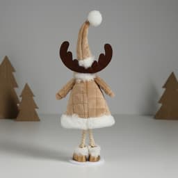 Фигурка «Олень в бежевой шубке», 6.5×8×20 см