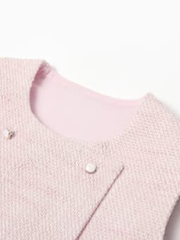 Жилетка для девочки, MINAKU :Party Dress, розовая, рост 134 см