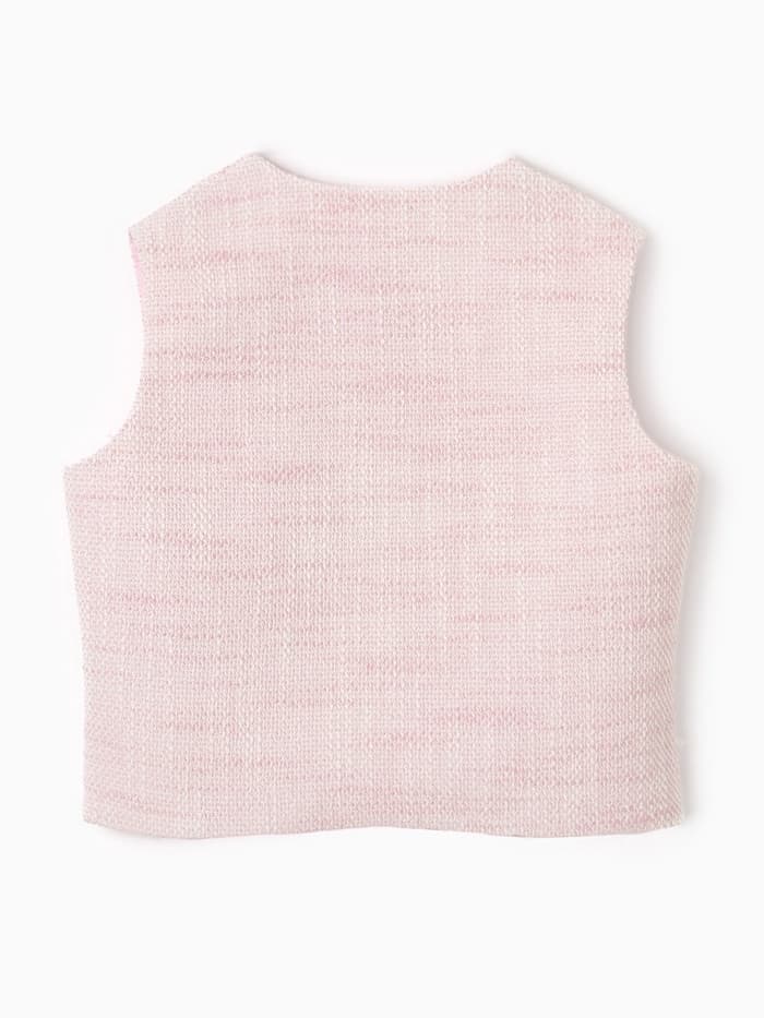 Жилетка для девочки, MINAKU :Party Dress, розовая, рост 140 см