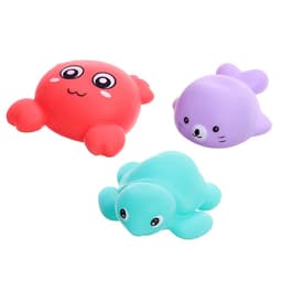 Книжка для ванны для купания с игрушками Крошка Я «Зверята», набор для купания