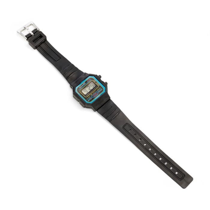 Часы наручные электронные, детские, циферблат 2×2 см, ремешок силикон