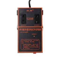 Инвертор автомобильный, 12-24 В, 150 Вт, 2 USB, провода 50 см