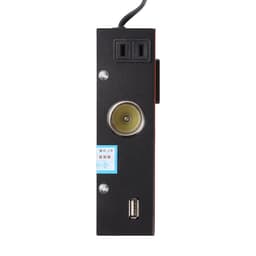 Инвертор автомобильный, 12-24 В, 150 Вт, 2 USB, провода 50 см