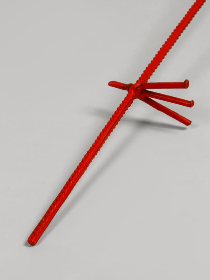 Садовая фигура из полистоуна «Аист с грудкой», 110×60×23 см