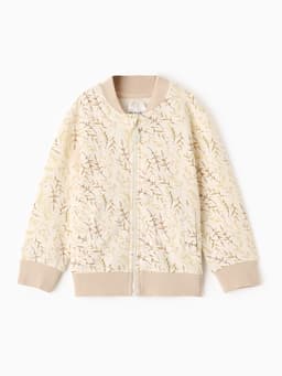 Бомбер детский MINAKU Nature, рост 68-74 см, бежевый