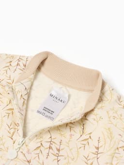 Бомбер детский MINAKU Nature, рост 74-80 см, бежевый