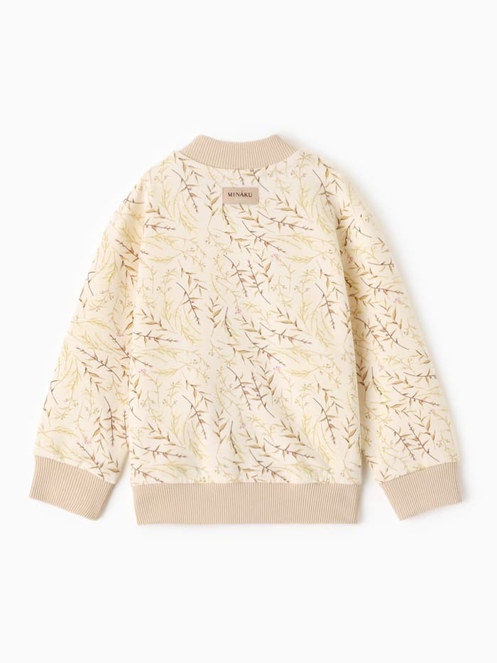Бомбер детский MINAKU Nature, рост 86-92 см, бежевый