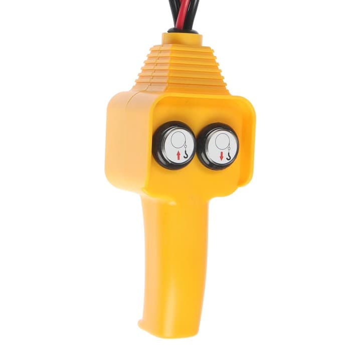 Лебедка электрическая ТУНДРА, 12V, 2000 lb (0.9 т), 1 л.с., до 3.2 м/мин, 4.8 мм × 12 м