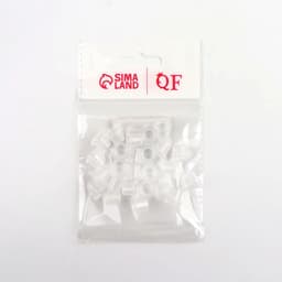 Колпачки для краски, d=10 мм, набор - 25 шт., прозрачные