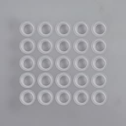 Колпачки для краски, d=14 мм, набор - 25 шт., прозрачные