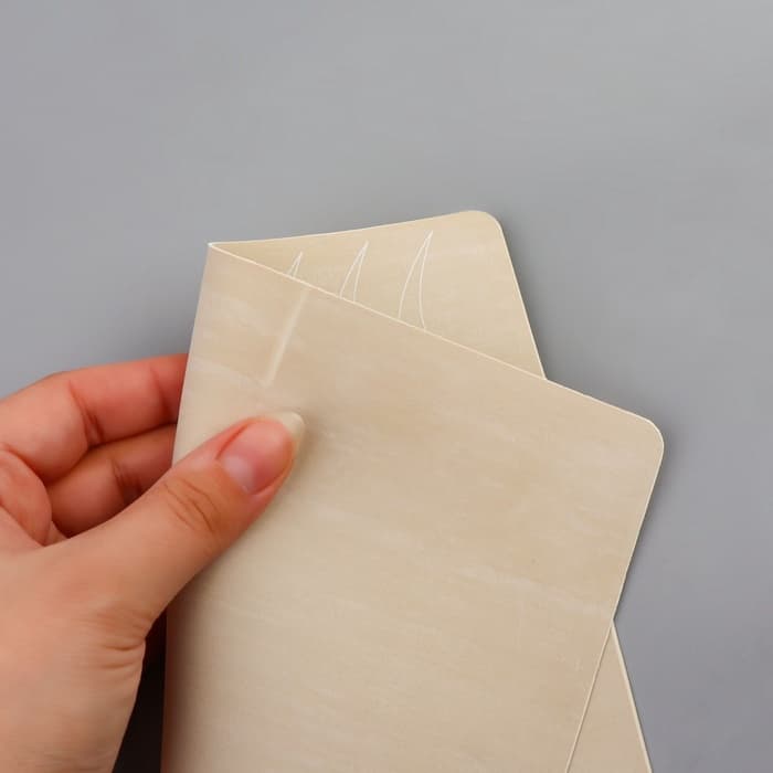 Искусственная кожа для тату и татуажа бровей, 19×14.5 см, бежевая