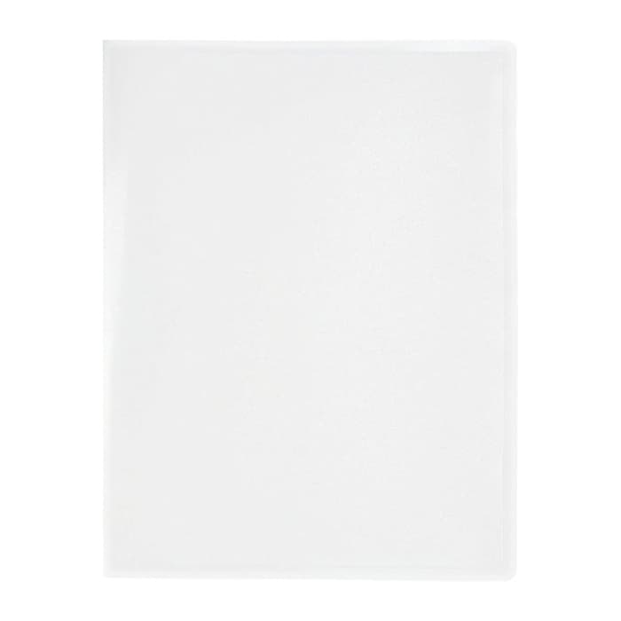 Папка с пружинным скоросшивателем А4, 500 мкм, корешок 15 мм, Calligrata, до 100 листов, белая