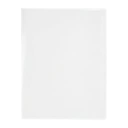 Папка с пружинным скоросшивателем А4, 500 мкм, корешок 15 мм, Calligrata, до 100 листов, белая