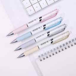 Набор ручек гелевых 12 шт., Deli (S11-BK-P), автоматические, линия 0.5 мм, ассорти, чернила чёрные