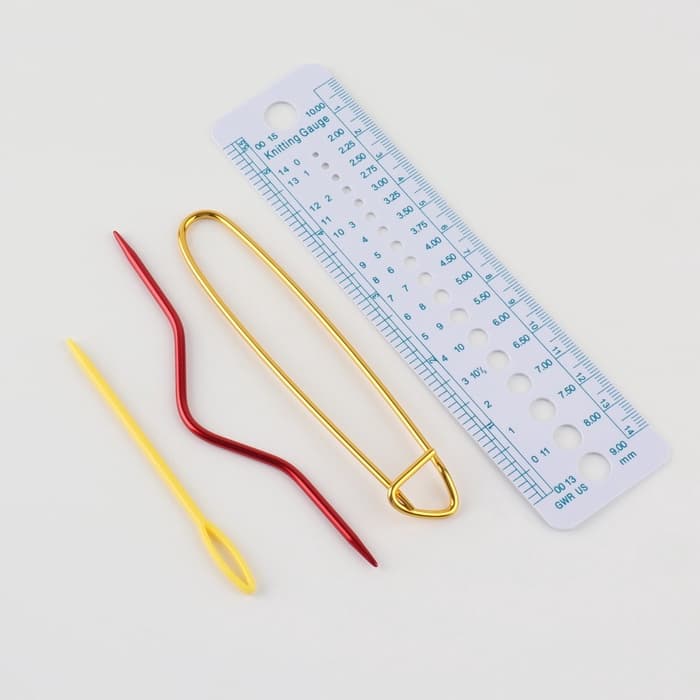 Набор для вязания, 31 предмет, разноцветный