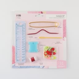 Набор для вязания, 31 предмет, разноцветный