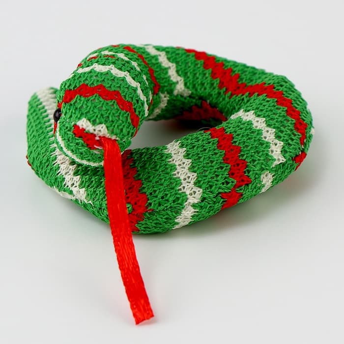 Мягкий магнит «Змея», 7 см, цвет МИКС