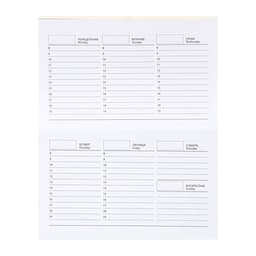 Планинг недатированный Calligrata. You are perfect, A6, 50 листов, на склейке, мягкая обложка