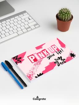 Планинг недатированный Calligrata.PINK STYLE, A6, 50 листов, отрывные листы, мягкая обложка