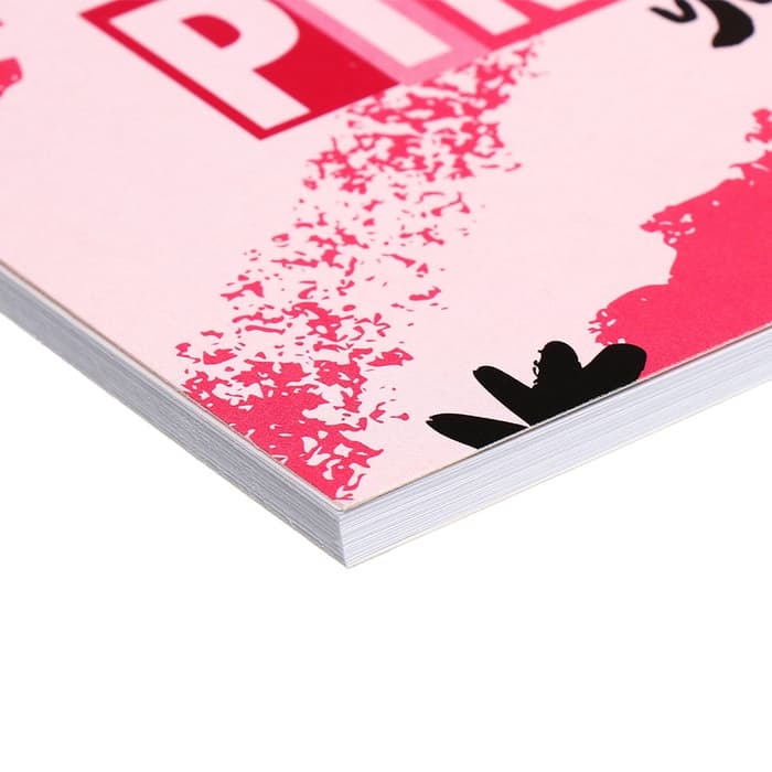 Планинг недатированный Calligrata.PINK STYLE, A6, 50 листов, отрывные листы, мягкая обложка