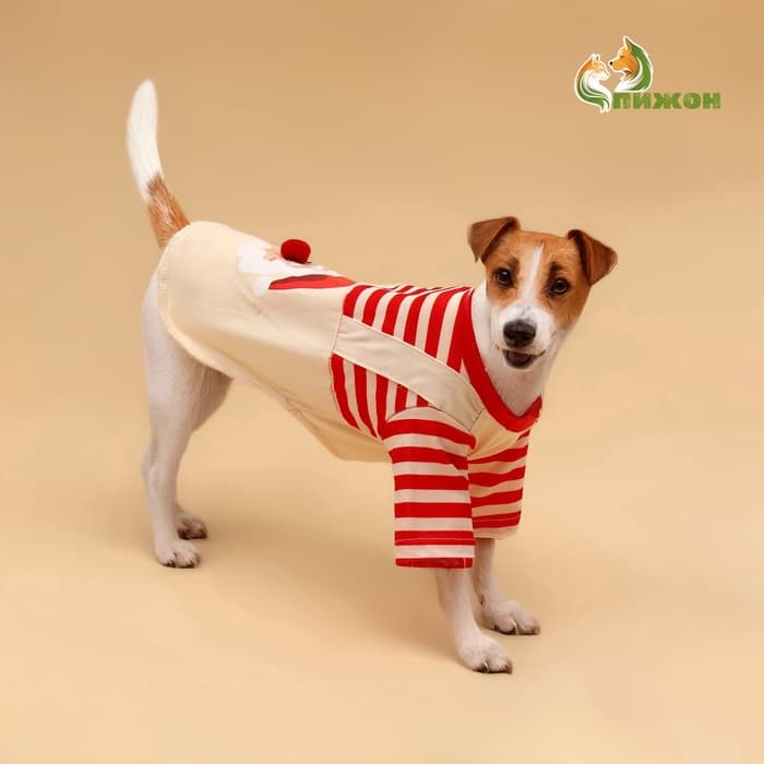 Футболка для животных Santa, S (ДС 25, ОГ 35 см)