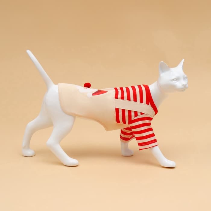 Футболка для животных Santa, XXL (ДС 45, ОГ 55 см)