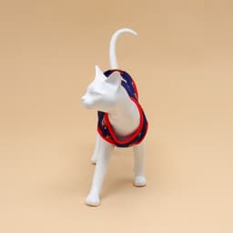 Майка для животных «Новогодняя ночь», размер L (ДС 35, ОШ 35, ОГ 45 см), синяя