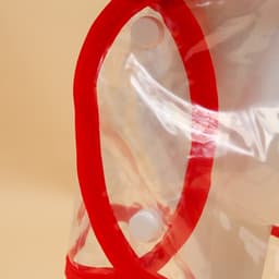 Дождевик для собак, размер L, ДС 30, ОГ 41-46, ОШ 42 см, красный