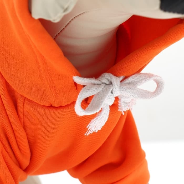 Толстовка «Любимая морковка», размер M, ДС 30, ОГ 44 см, оранжевая