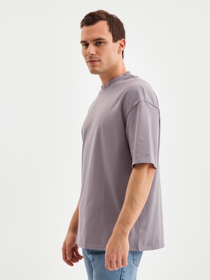 Футболка мужская MINAKU: Basic line MAN, размер 48, серая