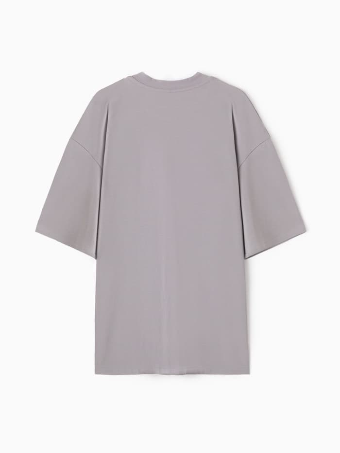 Футболка мужская MINAKU: Basic line MAN, размер 52, серая