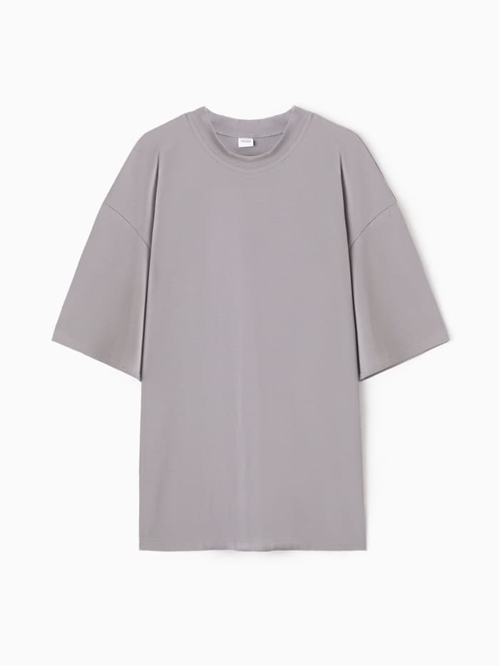 Футболка мужская MINAKU: Basic line MAN, размер 54, серая