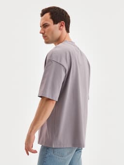 Футболка мужская MINAKU: Basic line MAN, размер 56, серая