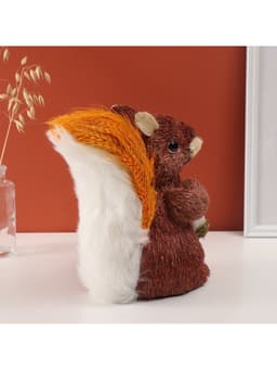 Фигурка «Белочка с грибочком, в хвостике рожь», 28×17×29.5 см