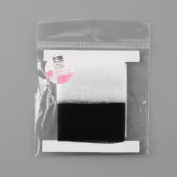 Набор паутинки клеевой, 15 мм, 3 м, 4 шт., чёрный, белый