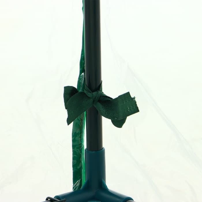 Парник-стеллаж, 3 полки, 80×24×46 см, металлический каркас d=12 мм, чехол плёнка 80 мкм, Greengo