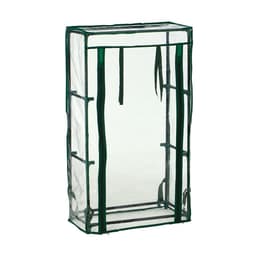 Парник-стеллаж, 3 полки, 80×24×46 см, металлический каркас d=12 мм, чехол плёнка 80 мкм, Greengo