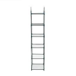 Стеллаж для рассады, 5 полок, 190×40×65 см, металлический каркас d=12 мм, без чехла, Greengo