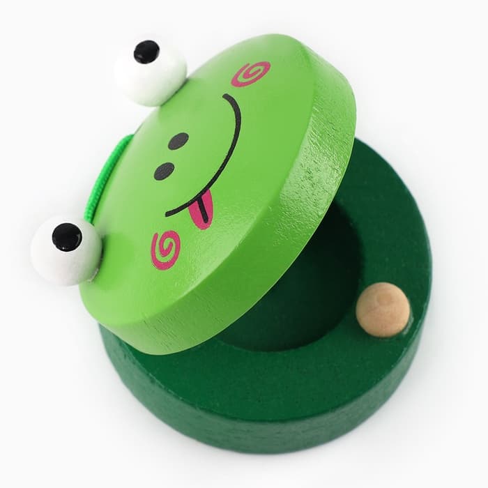 Подарочный набор музыкальных инструментов Лесная мастерская «Свистулька, кастаньета, колотушка»