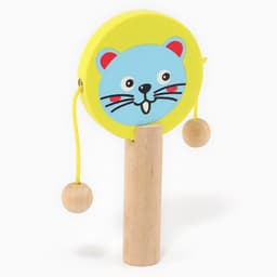 Подарочный набор музыкальных инструментов Лесная мастерская «Свистулька, кастаньета, колотушка»