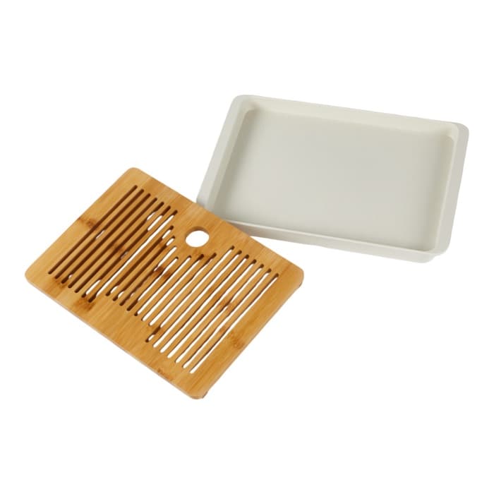 Набор для чайной церемонии ДЖЕКИЧАЙ «Янагава», 7 предметов, на 3 персоны, чашка 60 мл, чайник 200 мл, фарфор, белый