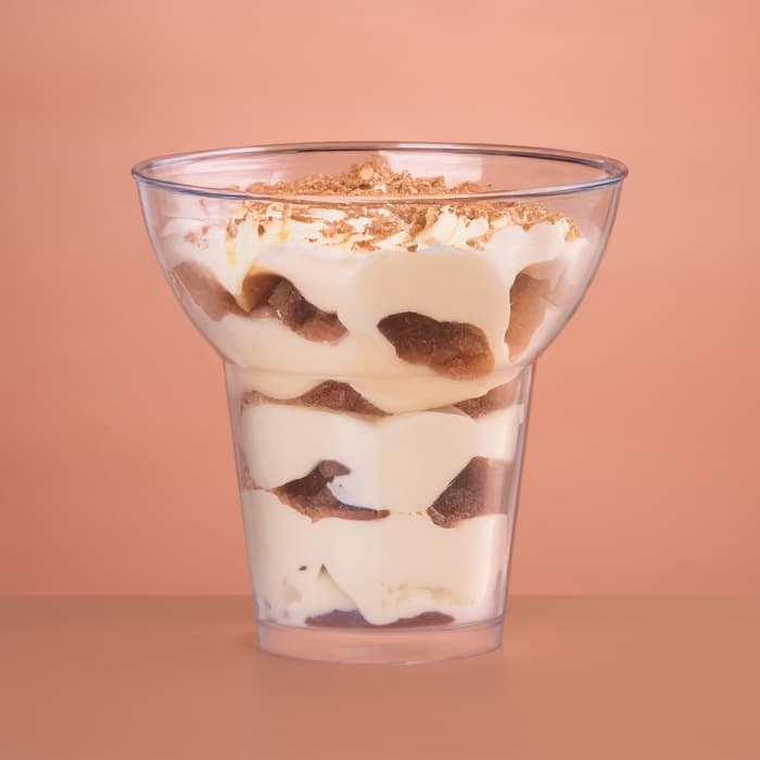 Форма одноразовая для фуршета «Кубок», 250 мл, пластик, прозрачная