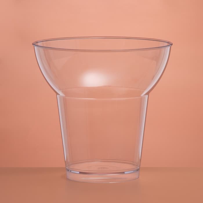 Форма одноразовая для фуршета «Кубок», 350 мл, пластик, прозрачная