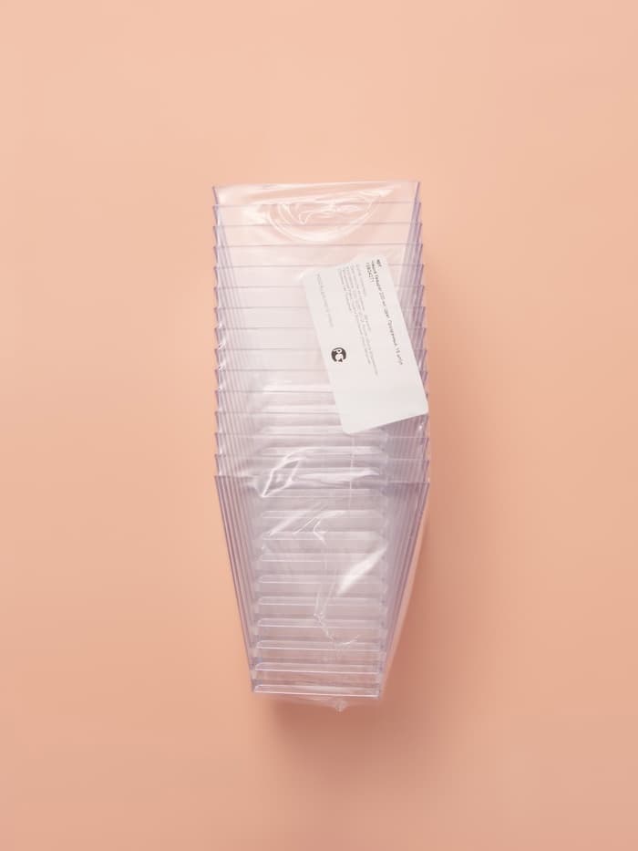 Форма пластиковая одноразовая для фуршета «Квадрат», 200 мл, прозрачная